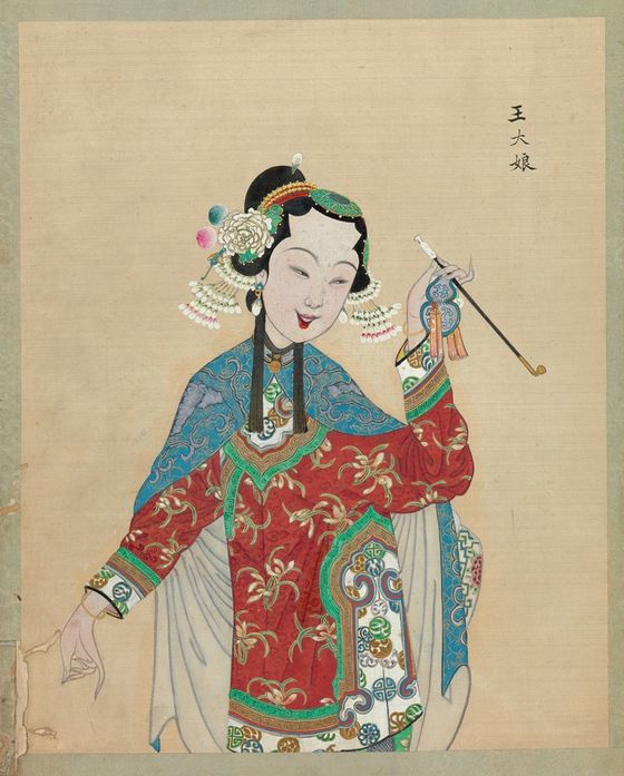 Anonymous - Portrait of Peking opera character 10