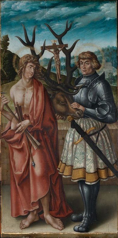 Jörg Breu The Elder - Die Heiligen Sebastian und Eustachius