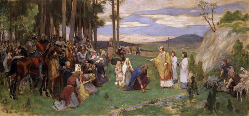 Georg Pauli - Ansgar Preaching Christianity
