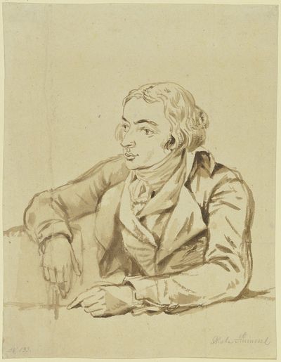 画家Hummel的胸像