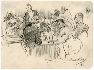 咖啡馆访客