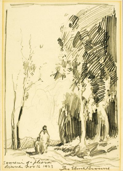 愉快晚餐的纪念品