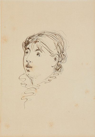 Marie Colombier的头
