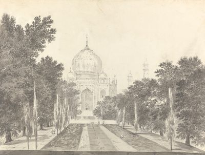Choix de vues de l'Inde和其他人的原始图纸pl.14