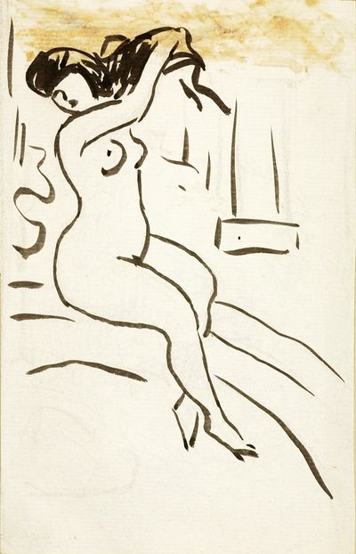 女性裸体