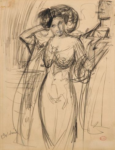 一个女人的形象