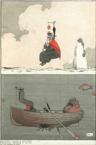 老妇人在马尔海峡观察到的明智预防措施之成功结果
