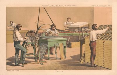 Prang’s aids for object eaching. Printer