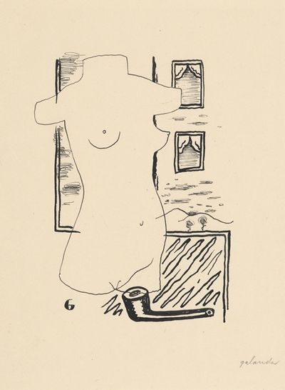 女人与烟斗