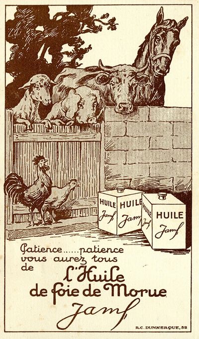 L’huile de foie de morue Jamf