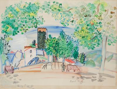 Vernet les Bains塔景色
